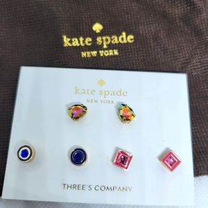 Kate Spade New York Forever Gems Three Piece Stud Set